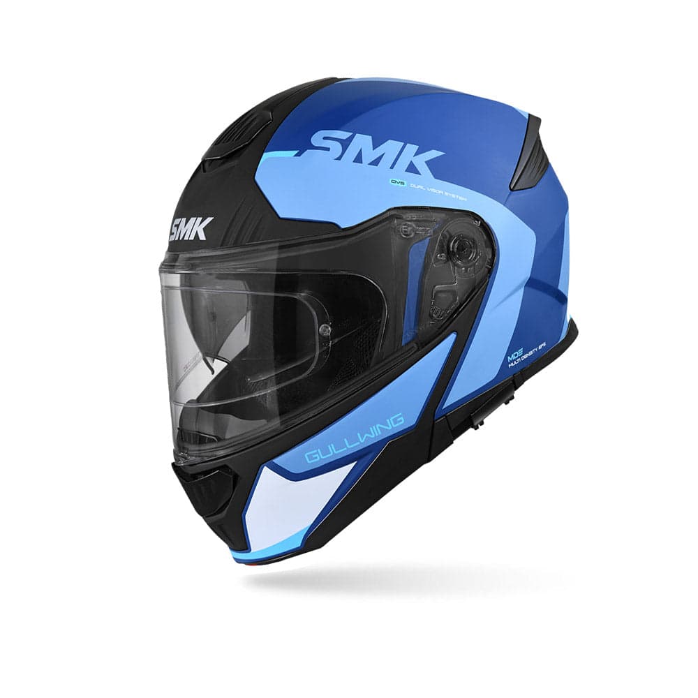 Gullwing Kresto - Motorcycle Riding Helmet (Matt Blue) — Modular Helmets