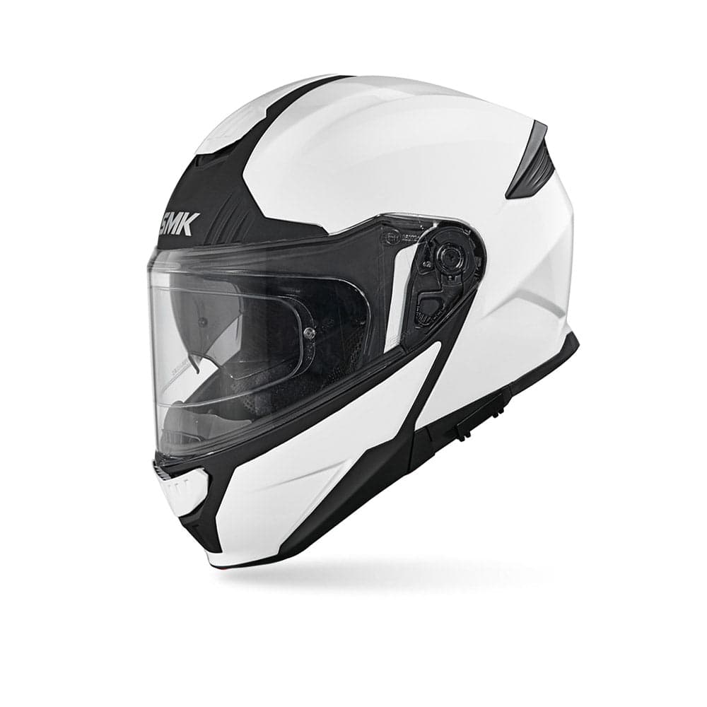 Gullwing Solid - Motorcycle Riding Helmet (Gloss White) — Modular Helmets