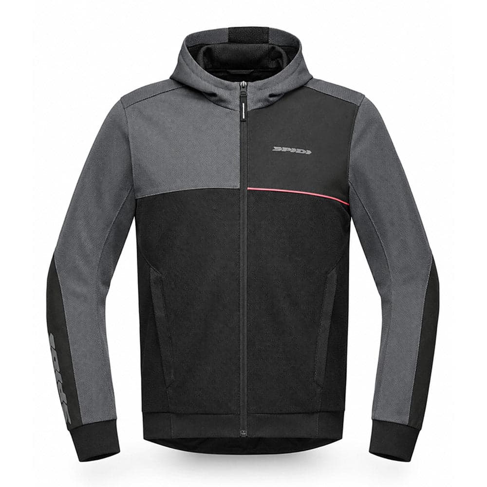 Hoodie Net - Ultra-Breathable Riding Jacket (Black/Grey) — Riding Jackets