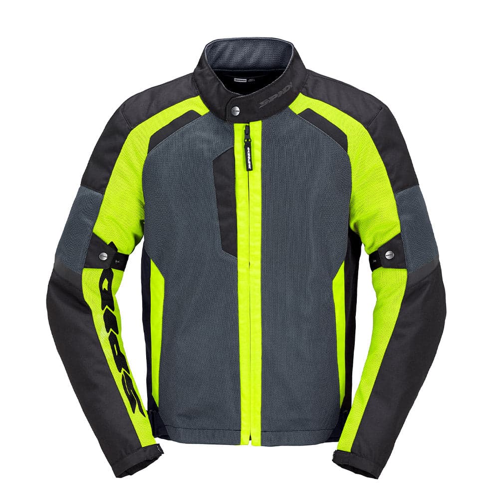 Tek Net - Summer Adventure Touring Jacket (Black/Yellow) — Riding Jackets