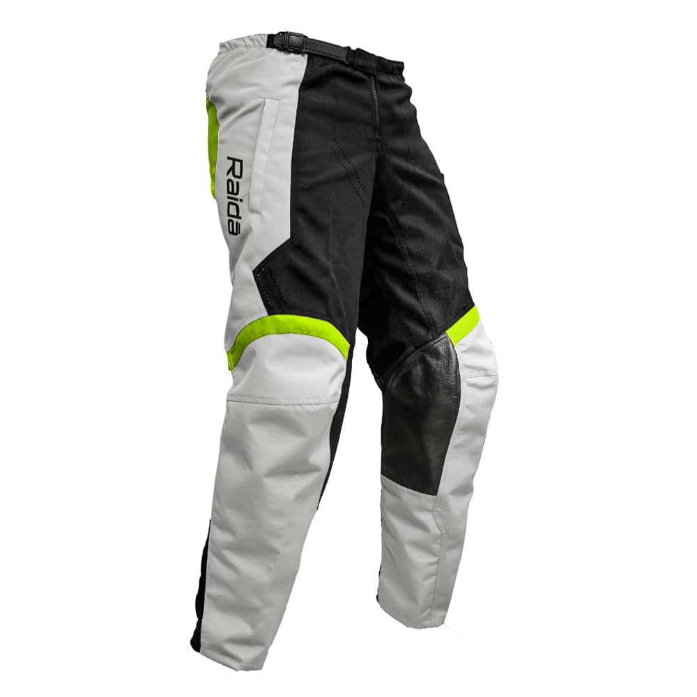 Trailcraft - Off Road Motorcycle Riding Pants (Grey/Hi-Viz) — Riding Pants & Jeans
