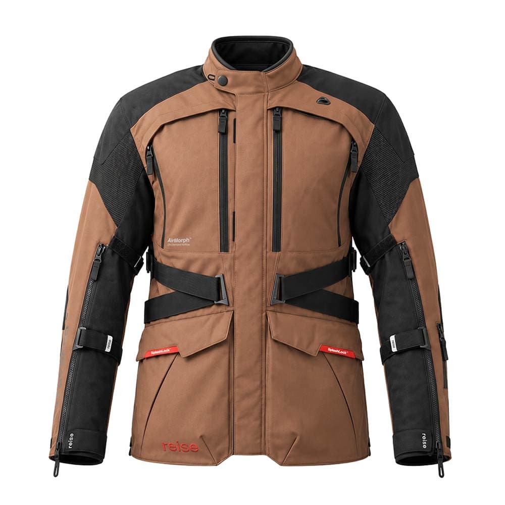 Traverse - Motorcycle Adventure Touring Jacket (Bison) — Riding Jackets