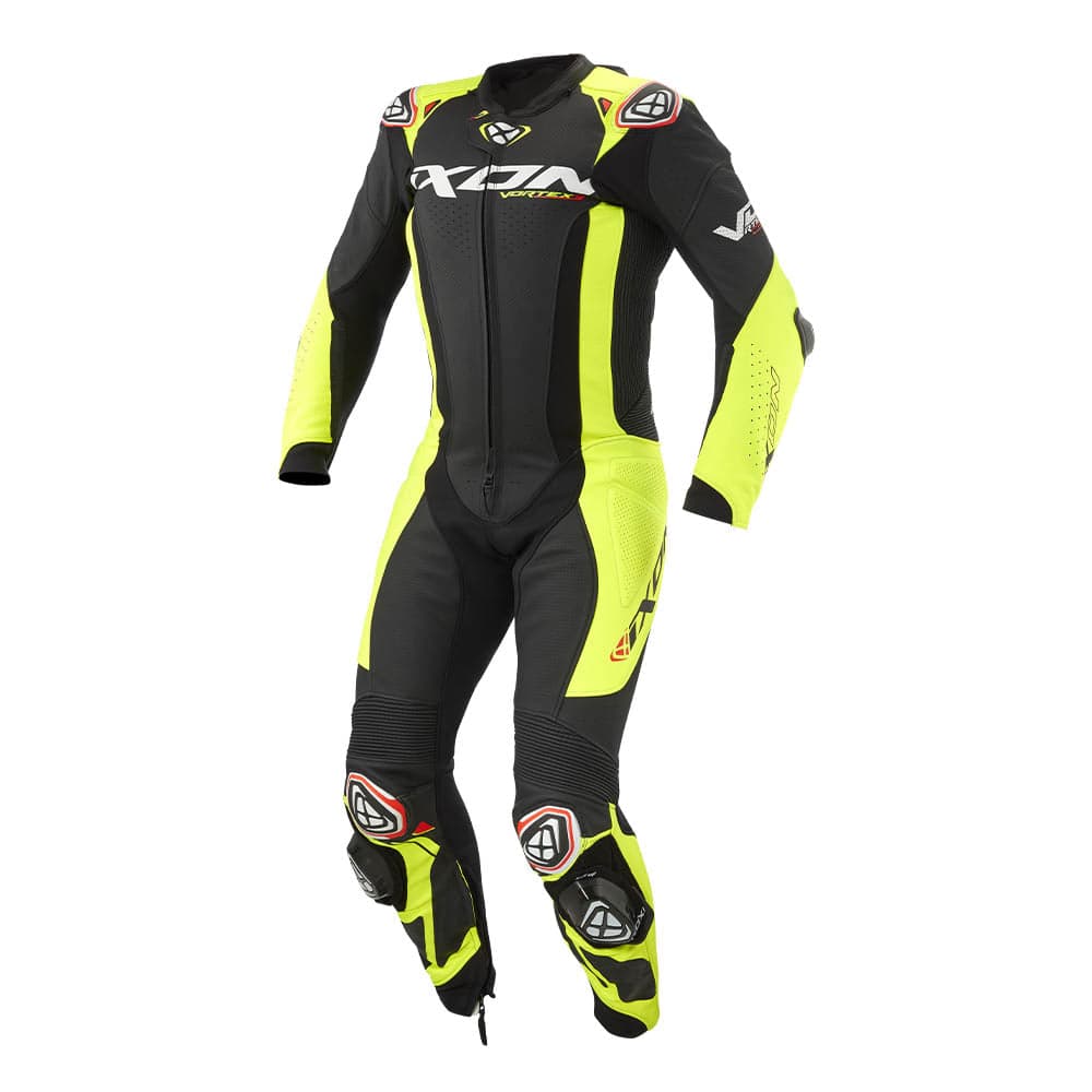 Vortex 3 Suit - Black/Bright Yellow — Riding Jackets